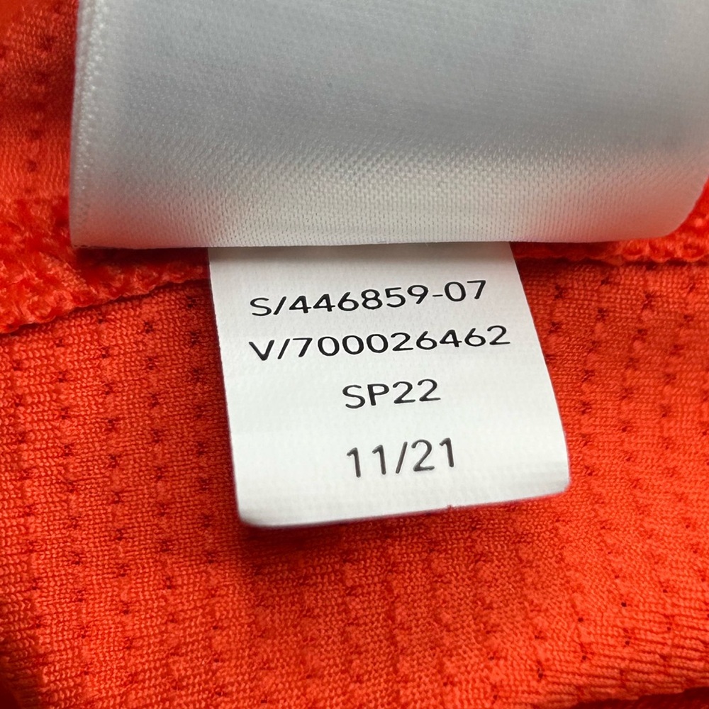 Athleta Expedition‎ Dress Size 4 Orange Built in Shorts Cinch Waist Minimalist - Picture 11 of 15